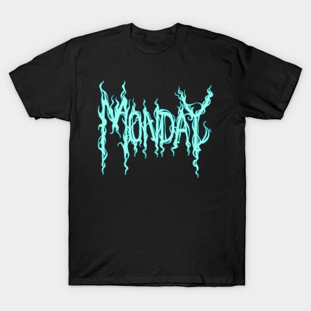 Monday T-Shirt by RizanDoonster